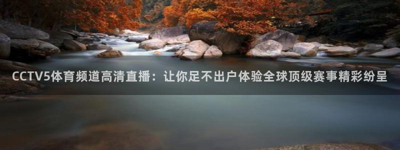 857直播体育nba：CCTV5体育频道高清直播：让你足不出户体验全球顶级赛事精彩纷呈
